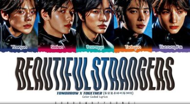 TXT – Beautiful Strangers Lyrics (Translation)