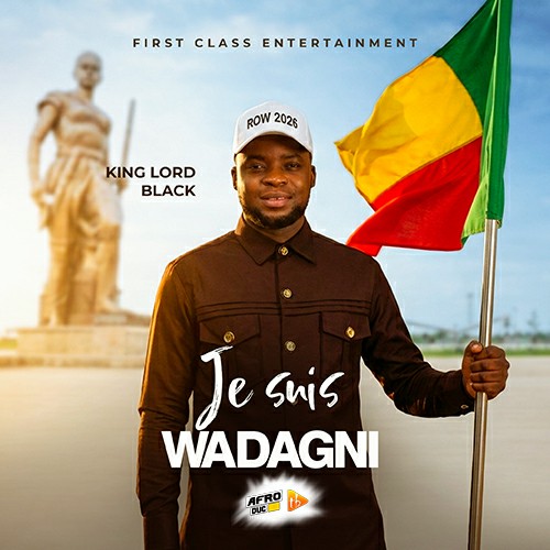 King Lord Black affiche son soutien à Romuald Wadagni avec “Je Suis Wadagni”