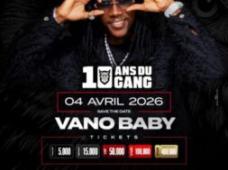 Vano Baby célèbre 10 ans de carrière
