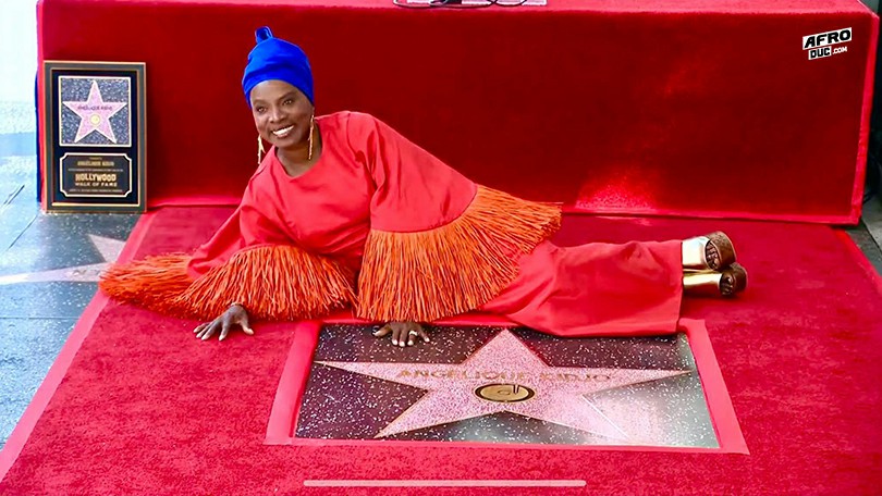 Angélique Kidjo reçoit officiellement son étoile sur le Hollywood Walk of Fame