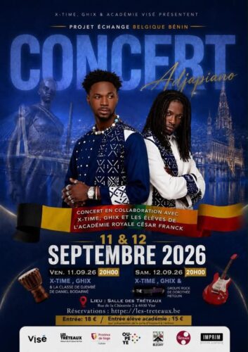 Concert Adjapiano : X-Time et Ghix débarquent en Belgique