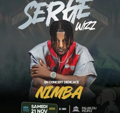 Serge Wizz en concert dédicace à Conakry