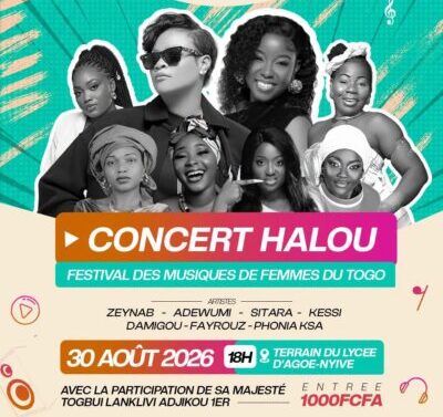 Halou 2026 – Festival des Musiques de Femmes du Togo