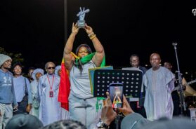 Saara Houansou de retour à Cotonou