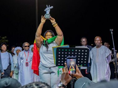 Saara Houansou de retour à Cotonou