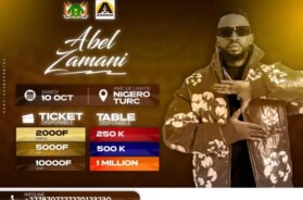 Abel Zamani en concert à Niamey