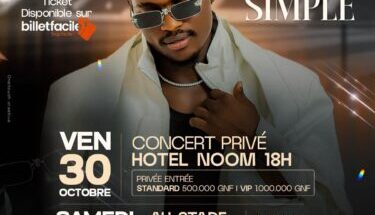 Koury Simple en double concert à Conakry