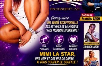 Mimi La Star en concert live à Abidjan