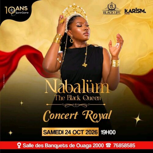 Nabalüm : 10 ans de carrière avec le Concert Royal à Ouagadougou