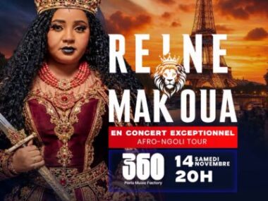 Reine Makoua en concert à Paris : Afro-Ngoli Tour