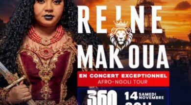 Reine Makoua en concert à Paris : Afro-Ngoli Tour