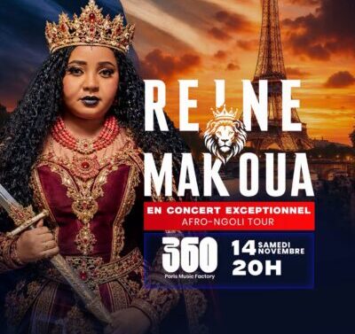 Reine Makoua en concert à Paris : Afro-Ngoli Tour