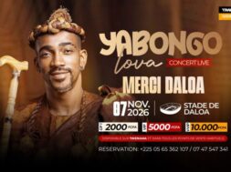 Yabongo Lova en concert à Daloa