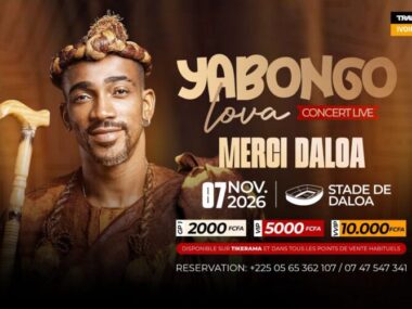 Yabongo Lova en concert à Daloa