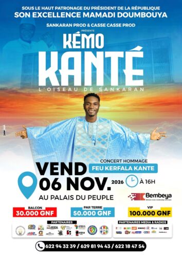 Kémo Kanté en concert hommage à Kerfala Kanté