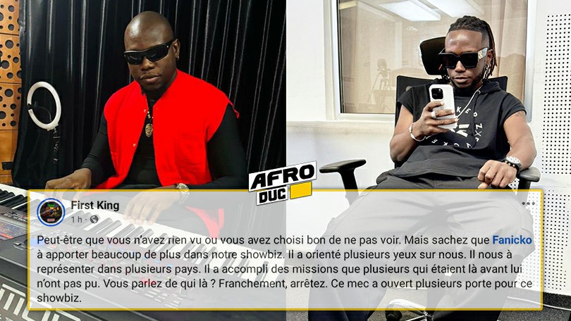 Fanicko a beaucoup apporté à la musique béninoise selon First King !