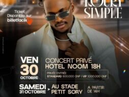 Koury Simple en double concert à Conakry