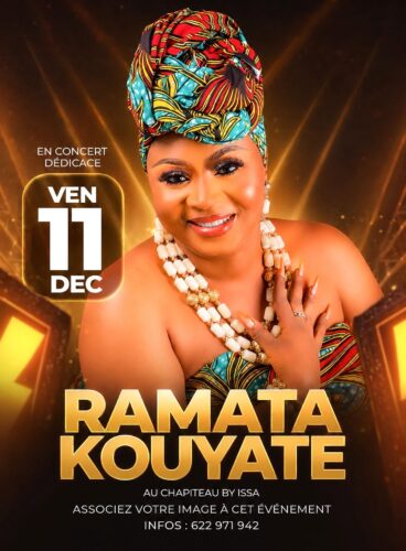 Ramata Kouyaté en concert dédicace : date, lieu et album Badenya
