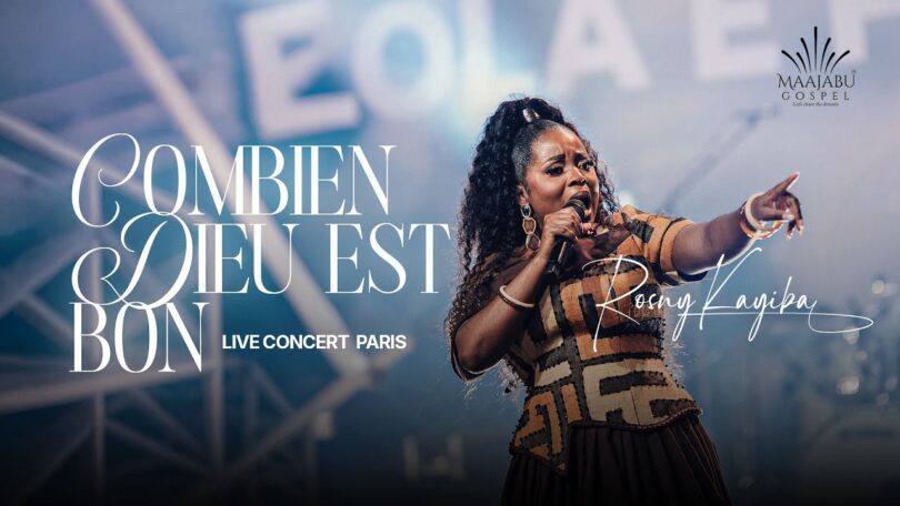 Rosny Kayiba – Combien Dieu Est Bon (Lyrics Live recording)