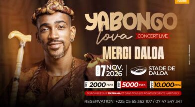 Yabongo Lova en concert à Daloa